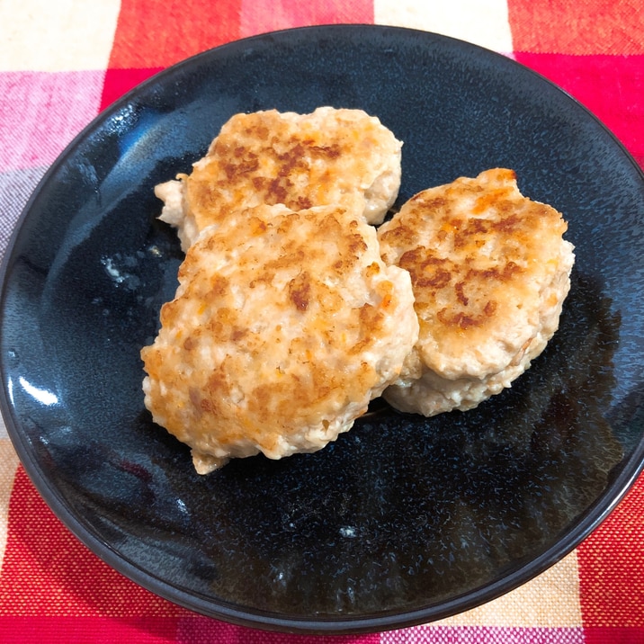 ふわふわハンバーグ☆手づかみ離乳食